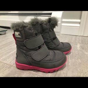 Toddler Sorel Whitney II Winter Snow Boots Size 6